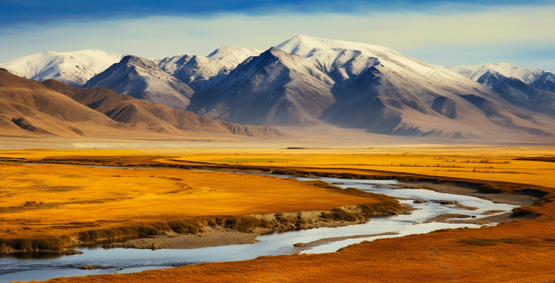 雪山草地好风光风景,高清,摄影图,摄影图片,图片大全,摄影图免费下载